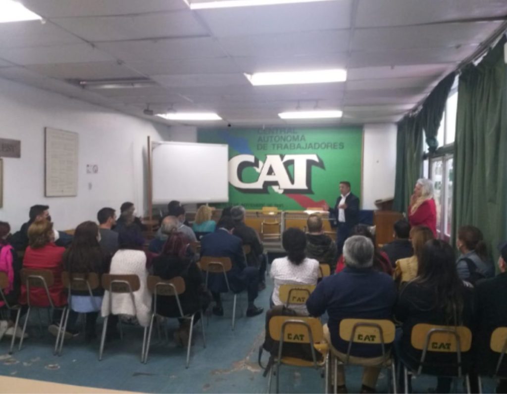 Inauguración escuela sindica CAT